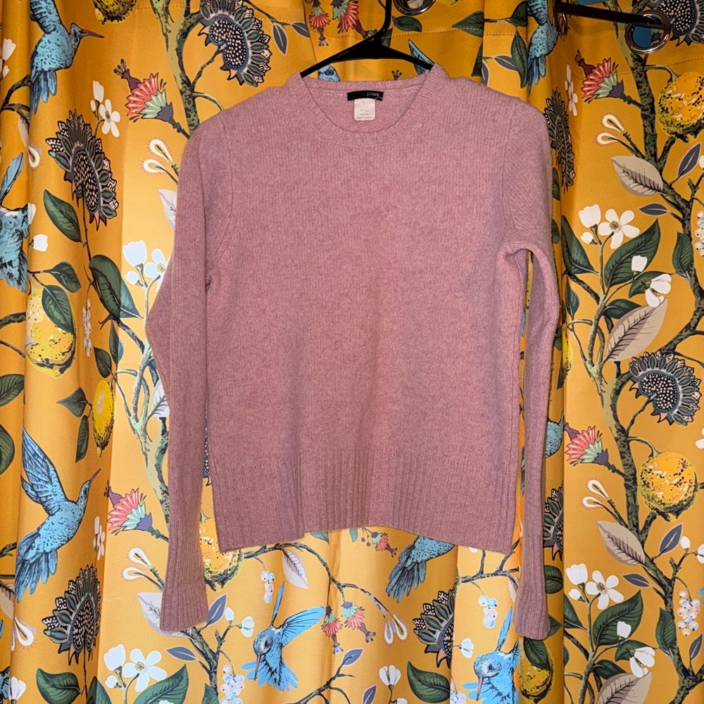 J. Crew Women's Wool Crew Neck Sweater